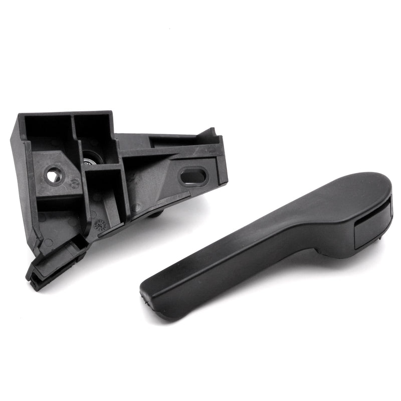 Inner Hood Release Lever Handle & Bracket Set Compatible for VW Volkswagen Passat 2006-2011 Tiguan 2008-2014 Jetta 2006-2010 EOS 2008-2014 CC 2009-2014 Golf GTI R32 Rabbit 2006-2013 Black