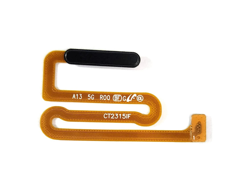 Power Button &Fingerprint Sensor Flex Cable Replacement for Samsung Galaxy A13 5G A136U-Black