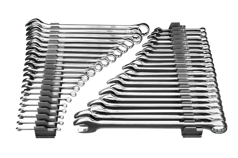 Ernst Manufacturing Wrench Pro - Modular Wrench Organizer for 40 Tools with Magnetic Base (Green) Patented - Made in the USA Green