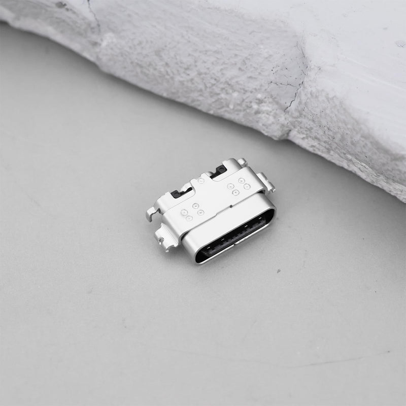5pcs Type C 16 Pin Charging Port Connector Replacement Compatible with TCL TAB 8 LE 9132 9137