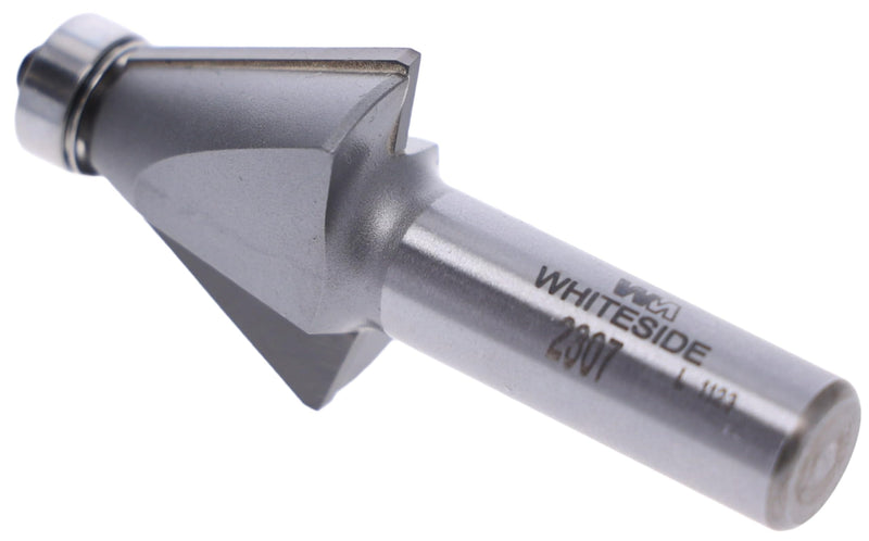 Whiteside Router Bits 2307 Edge Bevel Bit with 22-1/2-Degree 5/16-Inch Cutting Length