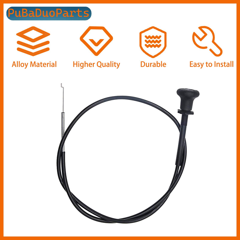 946-1085A Choke Control Cable for MTD Cub Cadet LT1042/LT1045/LT1046/LT1050, Troy-Bilt, Bolens Riding Lawn Mowers - Replaces 746-1085/946-1085/746-1085A/60-057