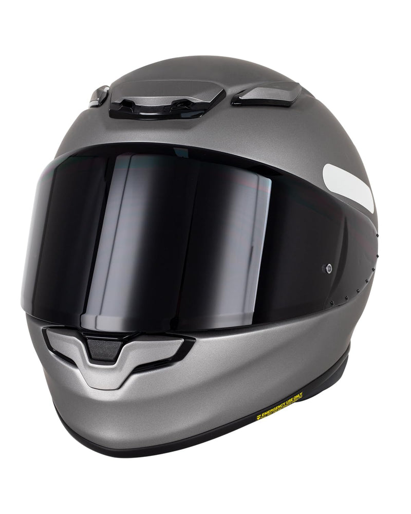Soman RF-1400 RF 1400 Visors Shield Replacement, CWR-F2 Visor Face Shield Compatible With RF-1400 CWR-F2 Z8 NXR2 UV Protection (Deep Smoke) Deep Smoke