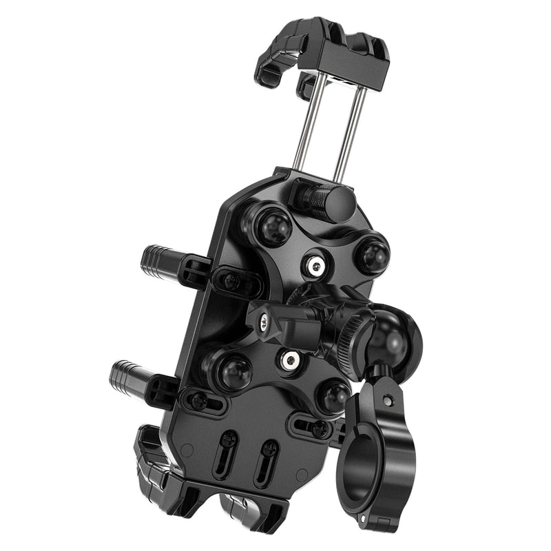 Ulefone Armor Mount Pro (AM02), Smartphone Mount for Bicycle, Cell Phone Holder for Motorcycle, Mobile Phone Mount for Scooter, for Phones from 6.1" - 7.2", max. 1.22" Thickness