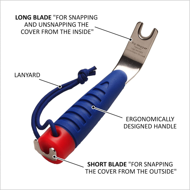 Ironwood Pacific Top-Snapper Tool for Boat Canvas Snaps
