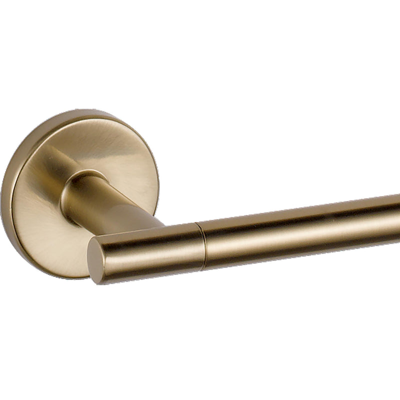 Delta Single Post Toilet Paper Holder | Champagne Bronze | Wall Mount | Trinsic Bathroom Accessories 3.31 x 7.00 x 3.31 inches