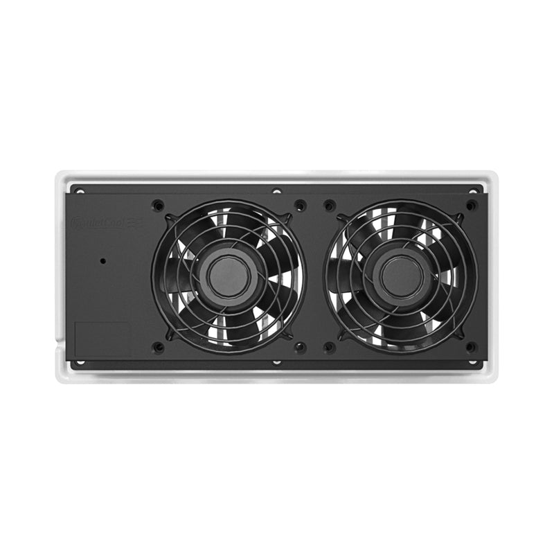 Quietcool Register Booster Fan for 4" x 10" Registers - Smart App Control - Quiet Vent Fan with Auto Thermostat - 10 Speeds