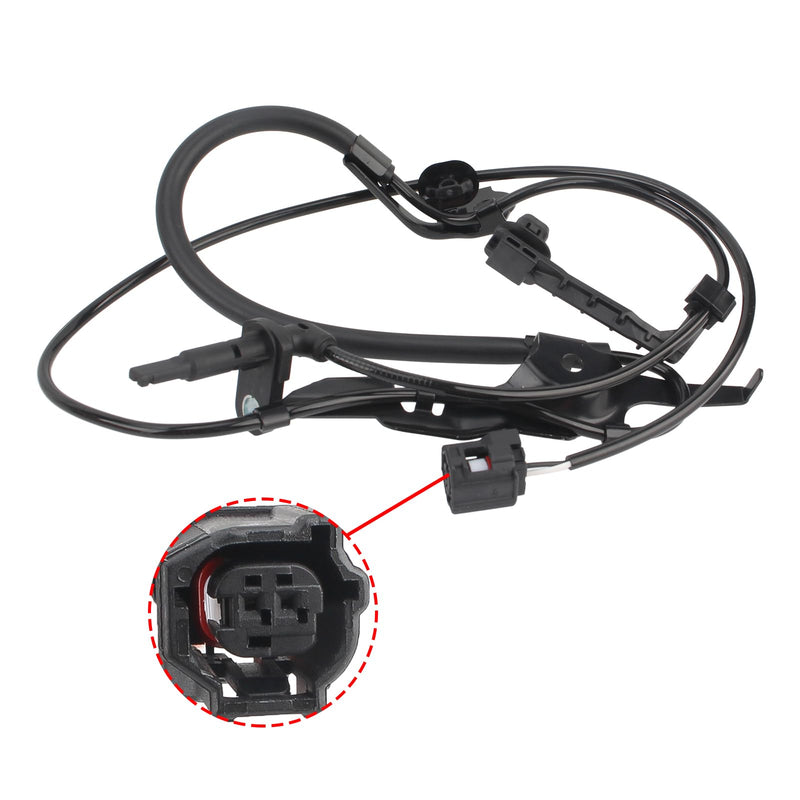 8954206081 ABS Wheel Speed Sensor Front Right Compatible with Toyota Avalon 2019-2022 Compatible with Camry 2018-2022, Black