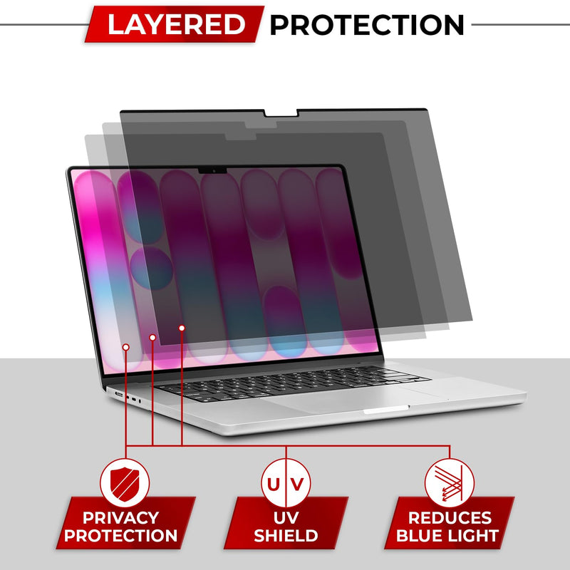 Magnetic Privacy Screen for MacBook Neo 13 Inch (2026, A18 Pro) Patented Removable Laptop Privacy Filter Shield and Protector