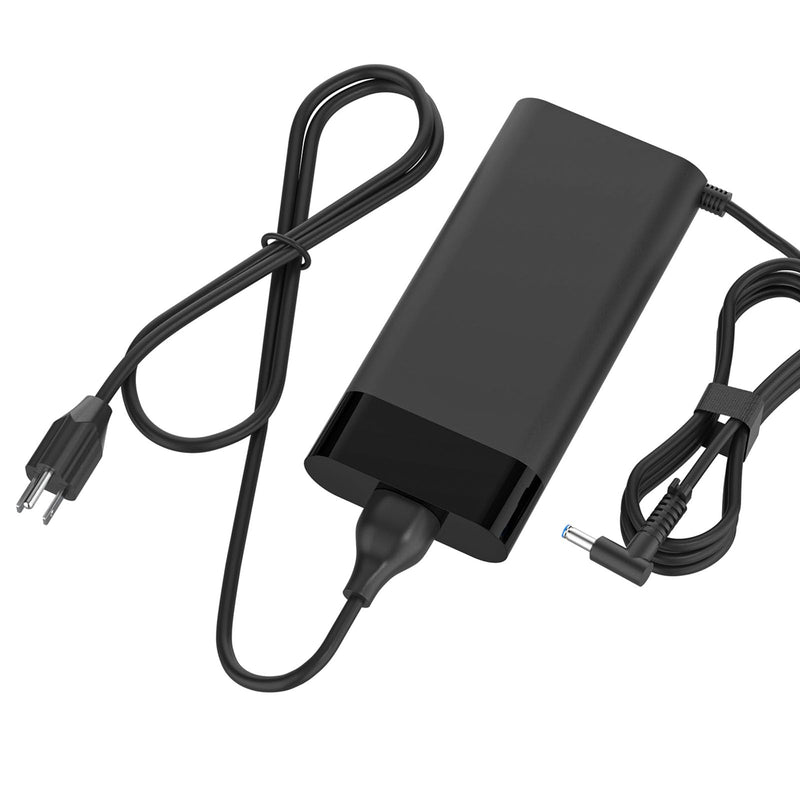 90W 4.62A 4.5mm Blue Tip Laptop Charger Compatible with HP Spectre X360 13 15 Envy 14 15 17 TouchSmart M6 M7 15-j 17-j Series 710412-001 710413-001 710414-001 Adapter Power Supply Cord 90W
