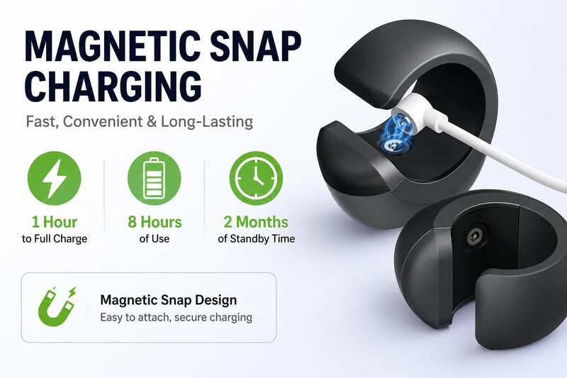 TikTok Scrolling Ring for Phone,Wireless Camera Shutter | Touch & Button Controller, Bluetooth Camera Remote Control Compatible with DJI Osmo Action, Insta360 & GoPro Black