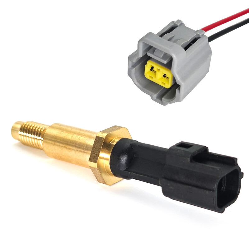 Cylinder Head Temperature Sensor 8S4Z6G004A with Connector Pigtail Harness - High-Performance Engine Temperature Sensor for Ford & Mercury Vehicles
