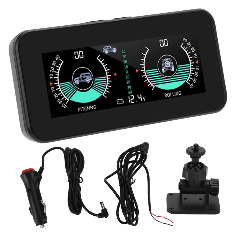 Car Inclinometer Car Tilt Gauge HUD Slope Meter,Universal Intelligent Car Inclinometer Tilt Gauge High Resolution HUD Digital Angle Slope Meter Car Slope Meter for Automobile