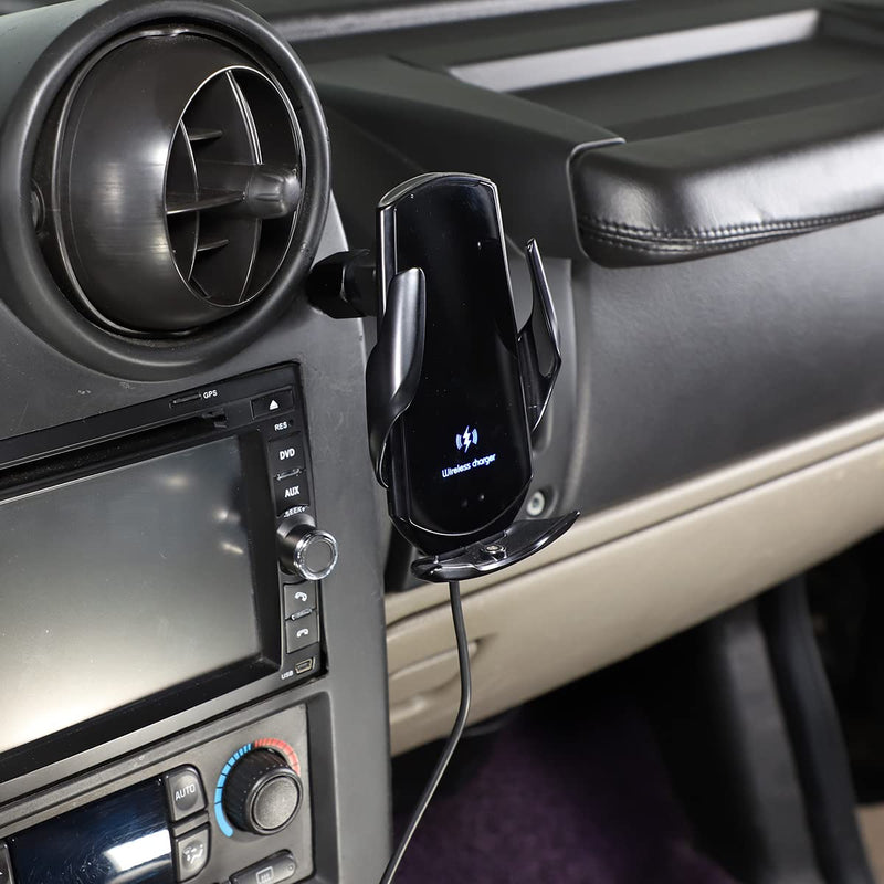 Wireless Car Charger for Hummer H2 2003-2007, Car Charger Phone Holder Mount, Auto-Clamping Car Air Vent Car Phone Mount for All Smartphones