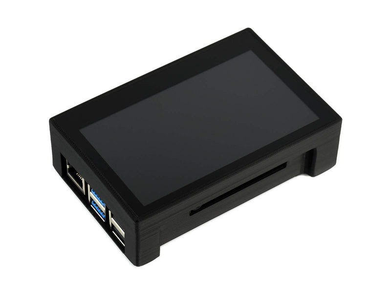 waveshare 4.3inch DSI LCD Capacitive Touch Display with Protection Case for Raspberry Pi 4 B,800×480 Resolution IPS Screen Wide Angle,MIPI DSI Interface
