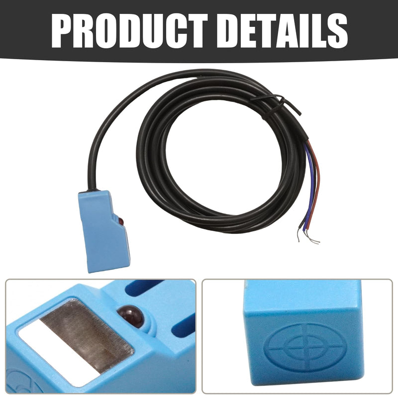 5Pcs SN04-P2 NC Normal Close PNP Inductive Proximity Sensor Switch Detector, 4mm 3 Wire DC 10-30V, Replace for Object Detection Motion Sensing