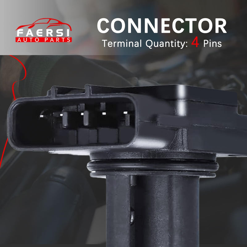 FAERSI 22204-21010 74-50009 AF10029 Mass Air Flow Sensor Meter Original Equipment Replacement for Toyota 2002-2006 Camry, 2000-2009 4Runner, 2007-2009 FJ Cruiser, 05-09 Prius 1.5L, 99-09 Tacoma & more