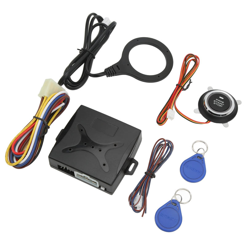 Dpofirs Universal Car Push Start Kit | Smart Keyless Ignition System with RFID and AntiTheft