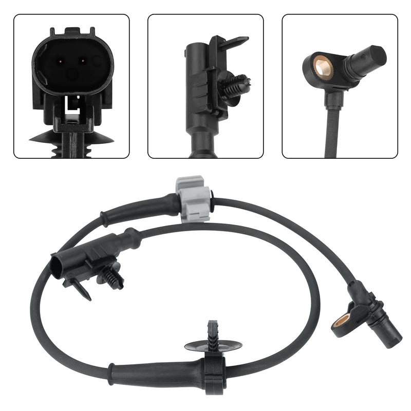 2 Pair ABS Sensors Front Rear 20938121 15229012 Compatible with Chevrolet Silverado 1500(2007-2013),GMC Sierra 1500(2007-2013) Wheel Speed Sensor ALS1757 ALS1465