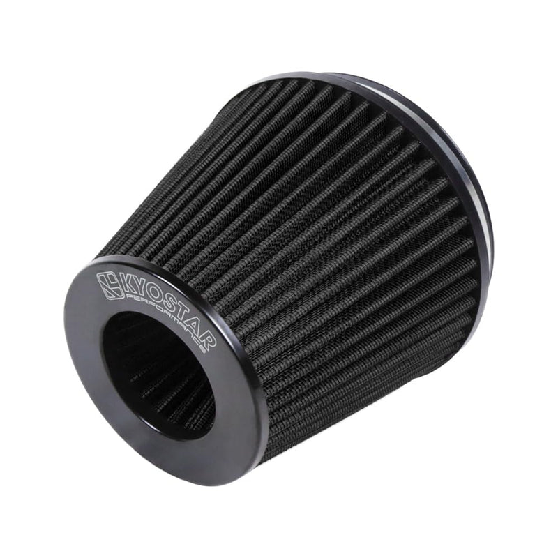 Kyostar 6" 152mm High Flow Inlet Cold Air Intake Cone Replacement Dry Air Filter Black 6" 152mm black