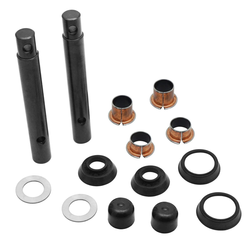 Kingpin Bushing Kit for Yamaha Golf Cart G2 G8 G9 G11 G14 G16 G19 G20 1985-2001, OEM# J38-23516-00 J38-23527-00 J38-23528-00
