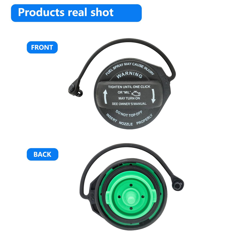 Gas Cap, Fuel Cap Fit for Porsche Cayenne Base Sport & GTS & Turbo S & Platinum Edition, 2011 2012 2013 2014 2015 2016 2017 2018 Porsche Cayenne Gas Cap Tether,Replace 95820124131 Fuel Tank Filler Cap