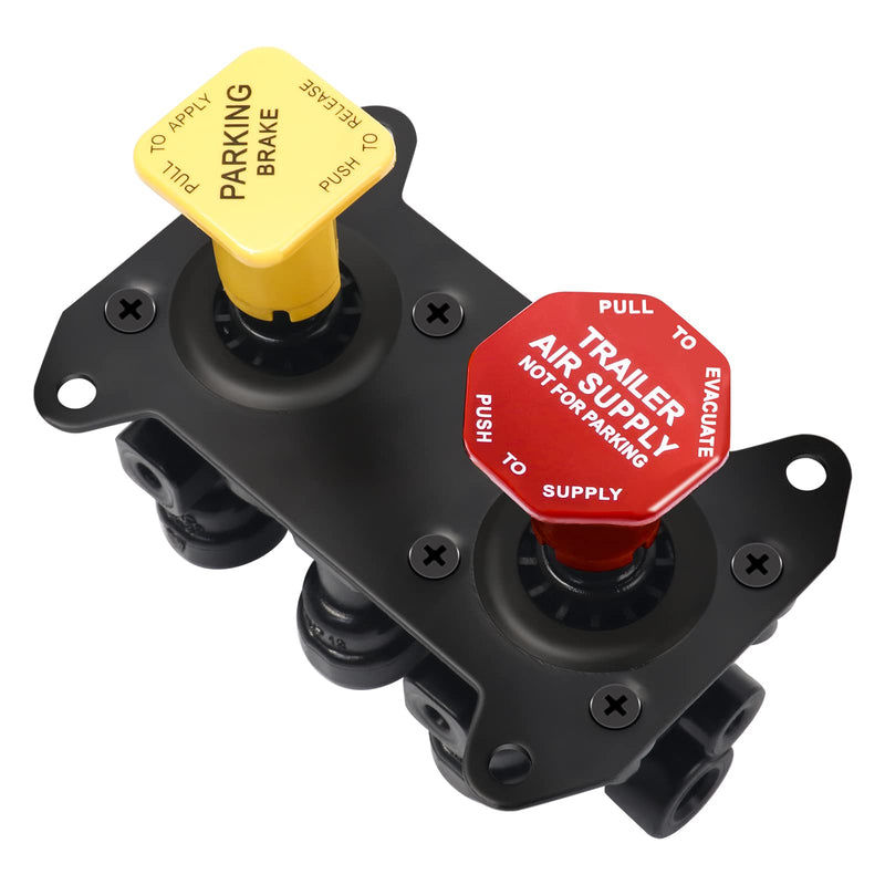 MV3 Trailer Parking Brake, MV-3 Dash Brake Control Module Replacement for Volvo Western Star Truck Peterbilt 377 Bendix 800516 065167 065697 3948331 394979