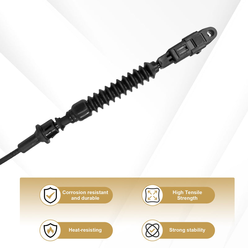 PartsFlow Transmission Shift Cable For 1995-2000 GMC C1500 /C2500 Suburban/C3500/K1500 Suburban/K2500 Suburban/K3500/Yukon For 1995-2000 Chevrolet Tahoe For 1999-2000 Cadillac Escalade 15037353