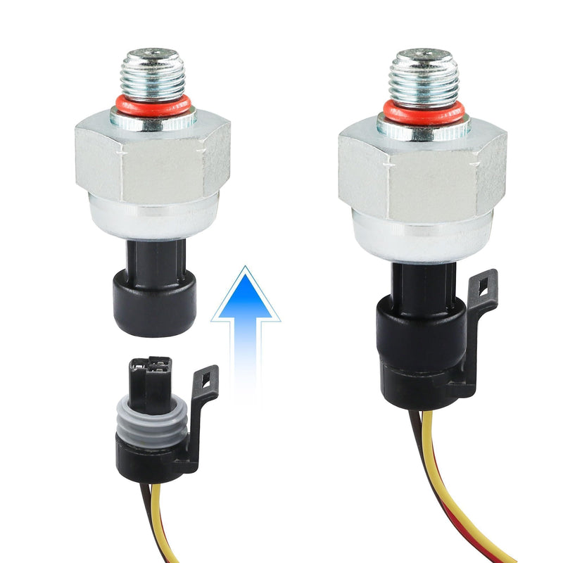 F6TZ-9F838-A ICP Sensor with Harness Kit Injection Control Pressure Fit for Ford Vehicles - 7.3 Powerstroke E-350 F-250 F-350 Super Duty Replaces # F6TZ-9F838-A F4TZ9F838A 1807329C92 CM5227
