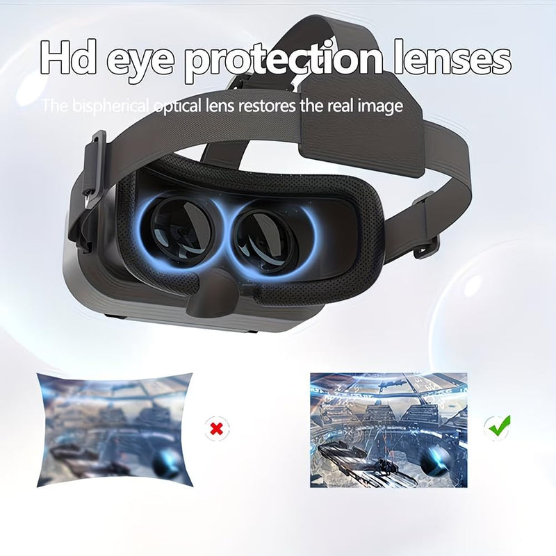 Ultra HD 4K, Virtual Reality Glasses, Theater-Grade, Myopia-Friendly, Gift Choice