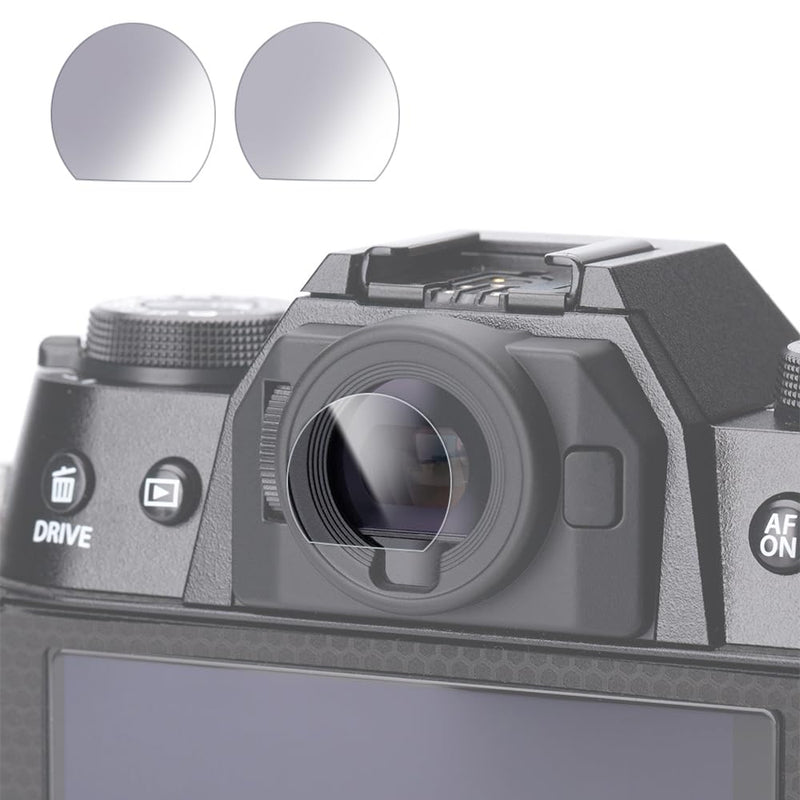2PCS Camera viewfinder tempered glass For Fujifilm X-T50/X-T30II/X-T30/X-T20/X-S10 Anti-Scratch Anti-Fingerprint Clear Protector Film (For Fujifilm X-T30/X-T30II) For Fujifilm X-T30/X-T30II