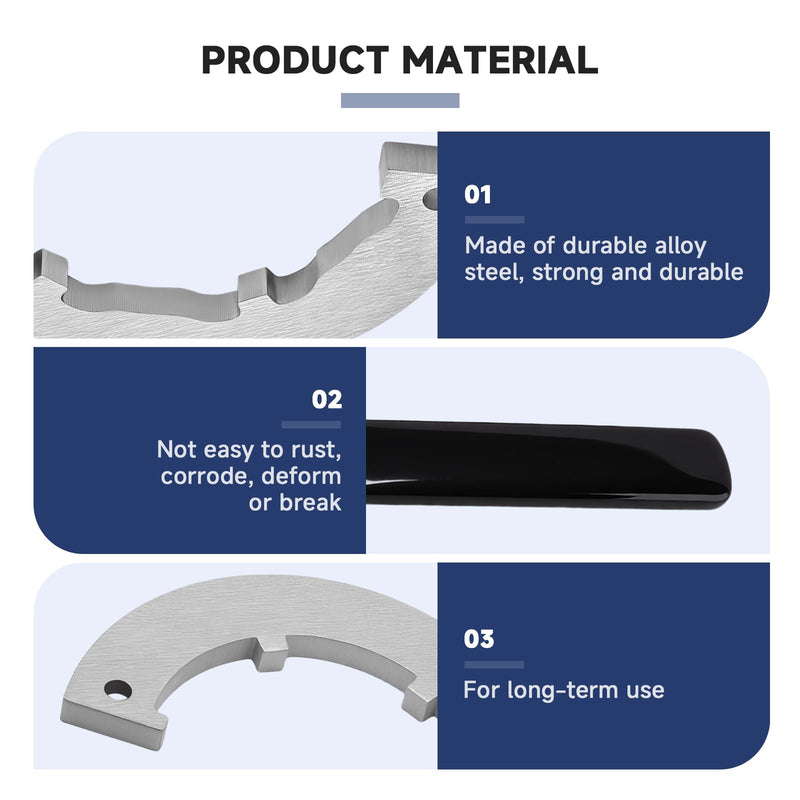 T114W wrenching package, suitable for QA1 twisted tooth shock absorbers and pillars