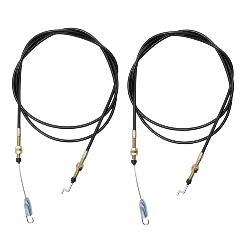 2 Pcs Shifter Cables 2-11082 Replacement for Chuck Wagon Trailmaster Trail Wagon TW400 TW11 TW11R TW413 BD300 CW-11 CW-413 CW-265 Land Master LM650 LM400 Shift Cable UTV Go-Karts Parts