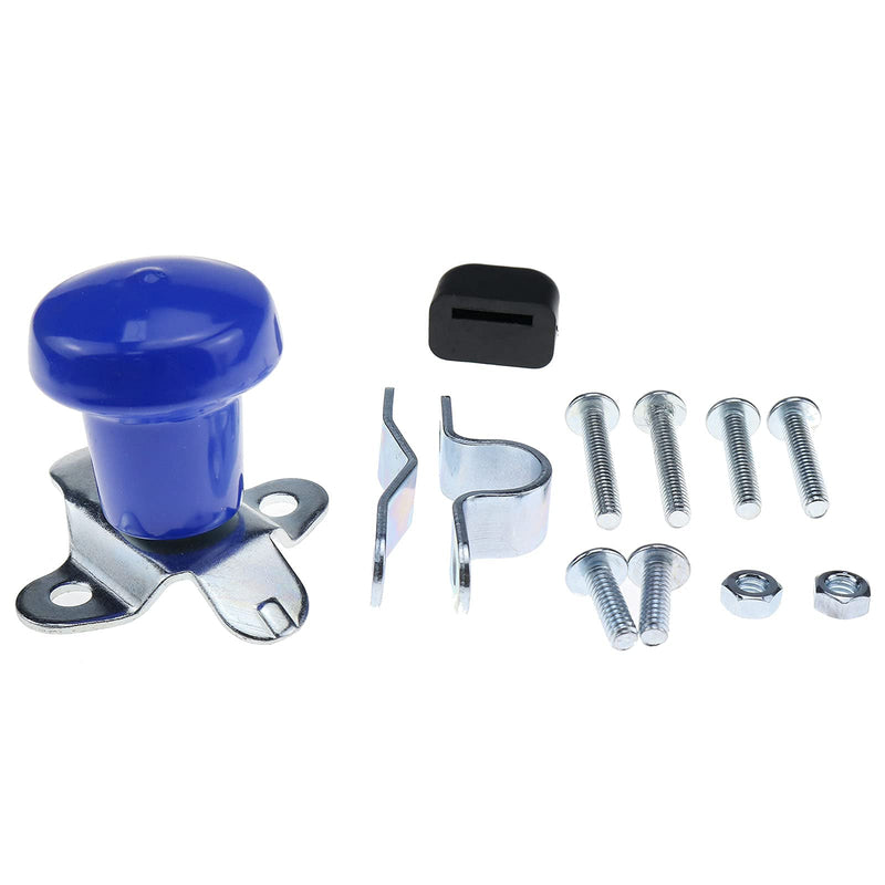 DVparts Blue Vinyl Steering Wheel Spinner Tractor Knob Rubber Sleeve WSV120B for Ford Farmtrac Landtrac LS Tractor Universal Product