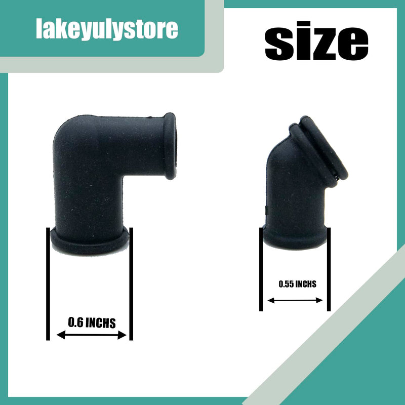 Breather Tube Grommet Kit Compatible with B-Riggs St-ratton 66578 692187 67838 692189 （Set of 2）