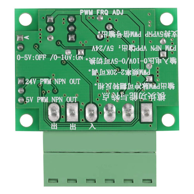Analog Voltage To Pwm Converter, 0-5V/0-10V Analog Input Voltage To 0-100% Pwm 2Khz20Khz Converter Module