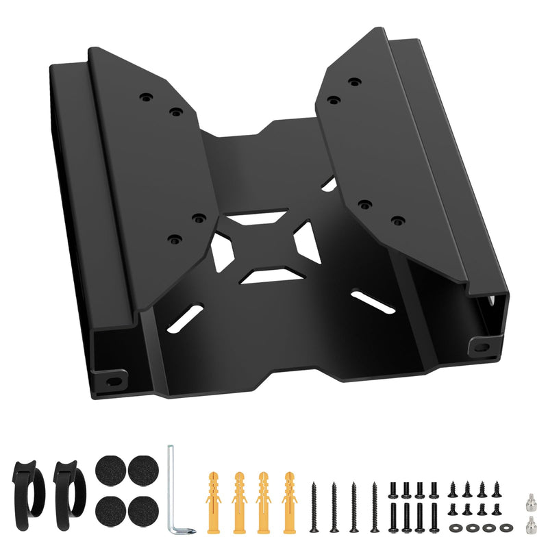 Mini PC Vesa Mount for Lenovo Connected to Monitor Arm Mount, Wall/Under Desk/VESA Mount for Lenovo ThinkCentre M910Q, M600, M700/z, M720Q, M800z, M900/x/z, M73, M710Q, M715Q Tiny PC