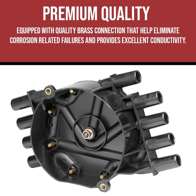 V8 Distributor Cap and Rotor kit for Mercruiser and Volvo Penta 5.0, 5.7, 6.2 engines, 350 MAG MPI 5.0 5.7 GXI GI