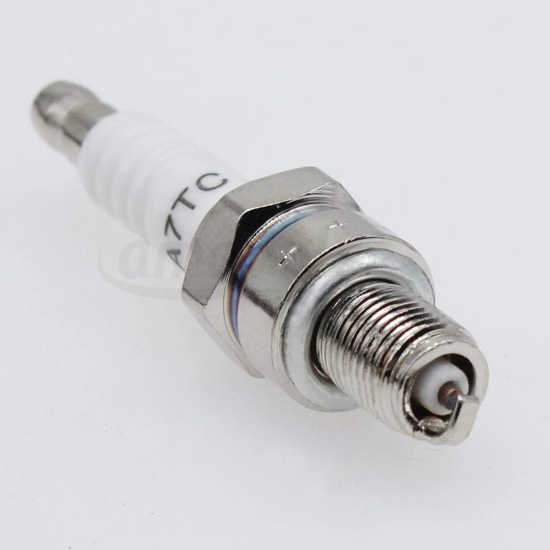 A7TC Spark Plug Fit for GY6 50 cc 70cc 90 cc 110cc 125 cc 150cc ATVs Dirt Bikes Go Karts Scooters Quad 4 Wheeler Pit Bike Dune Buggy Sandrail Moped Roketa Taotao Etc .(1 pcs) 1 pcs