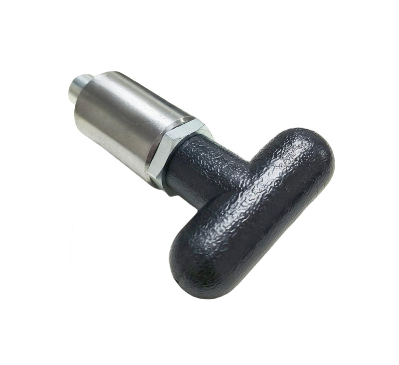 Handle Spring-Loaded Pull pins, Steel Spring plungers/Dowel pins, Handle Pull Rod knobs, Screw Locks with Platform (T-Handle 3/8in-2Pcs) T-handle 3/8in-2Pcs