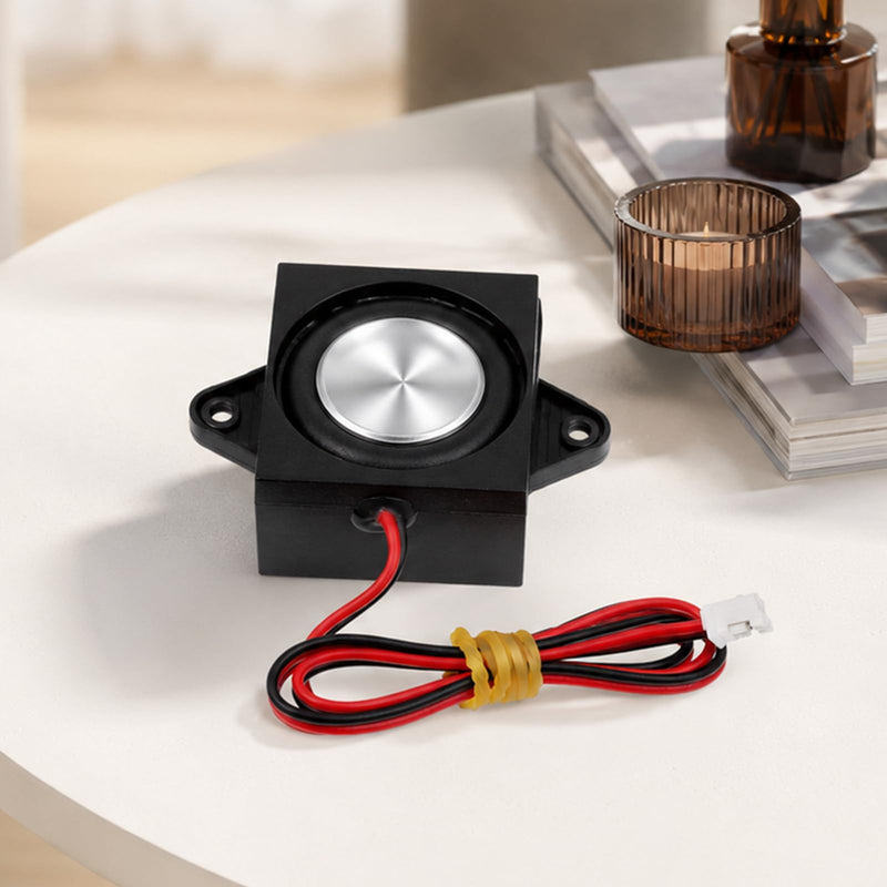 4 Pcs 8 Ohm Speaker 3 Watt Mini Small Speaker | Single Cavity Speaker Full-Range Cavity Mobile Portable Machine Speaker Connector 5V for a Variety of Electronic Projects