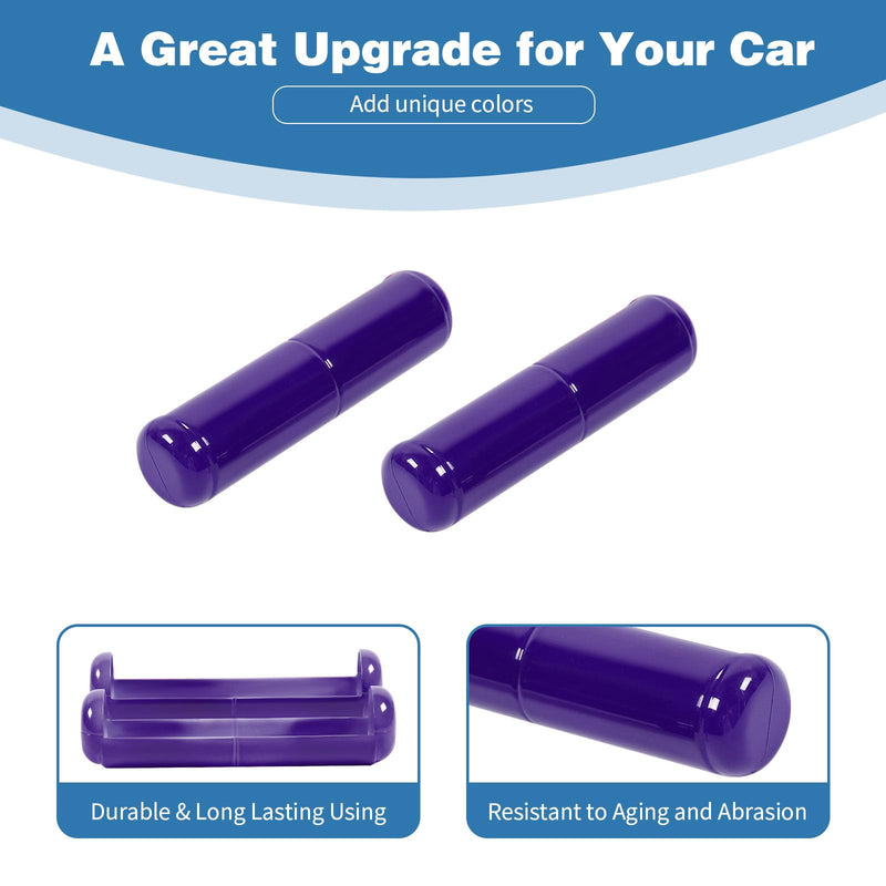 for Jeep JL Windshield Hinge Trim Cover for Jeep Wrangler JL JLU Gladiator JT 2018-Present Purple Exterior Accessories 2pcs