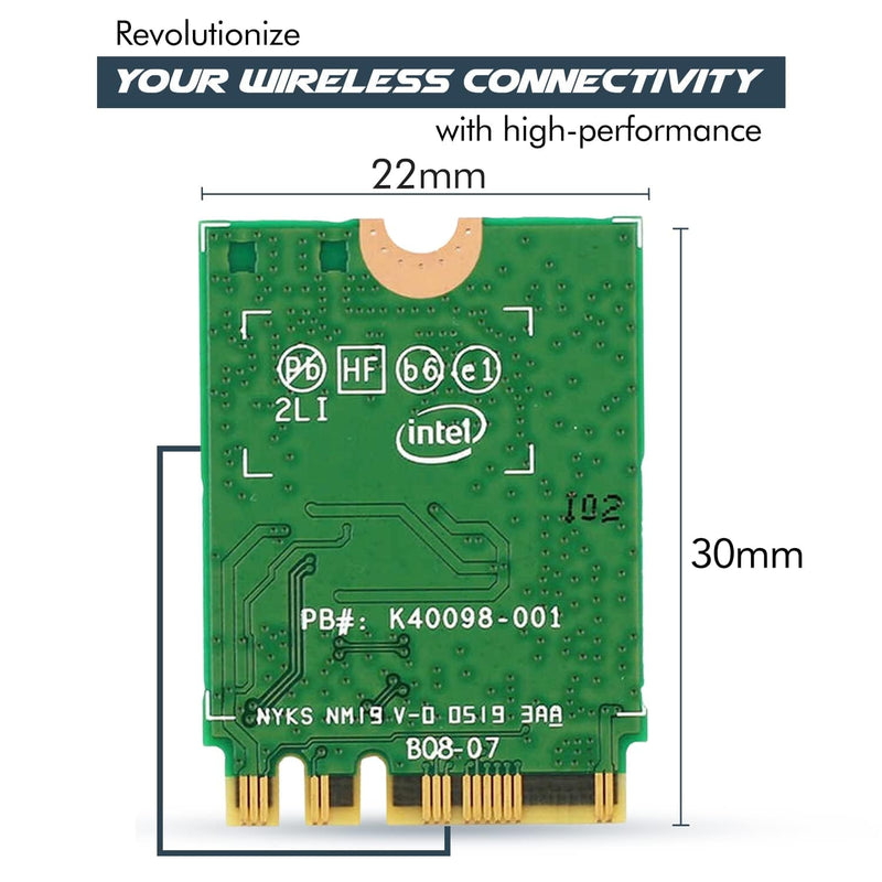 AX200 Desktop Wi-Fi Kit | 2.4 Gbps | Bluetooth 5.2 Support | PCIe x4 | Wi-Fi 6 Wireless-AX No vPro AX200NGW