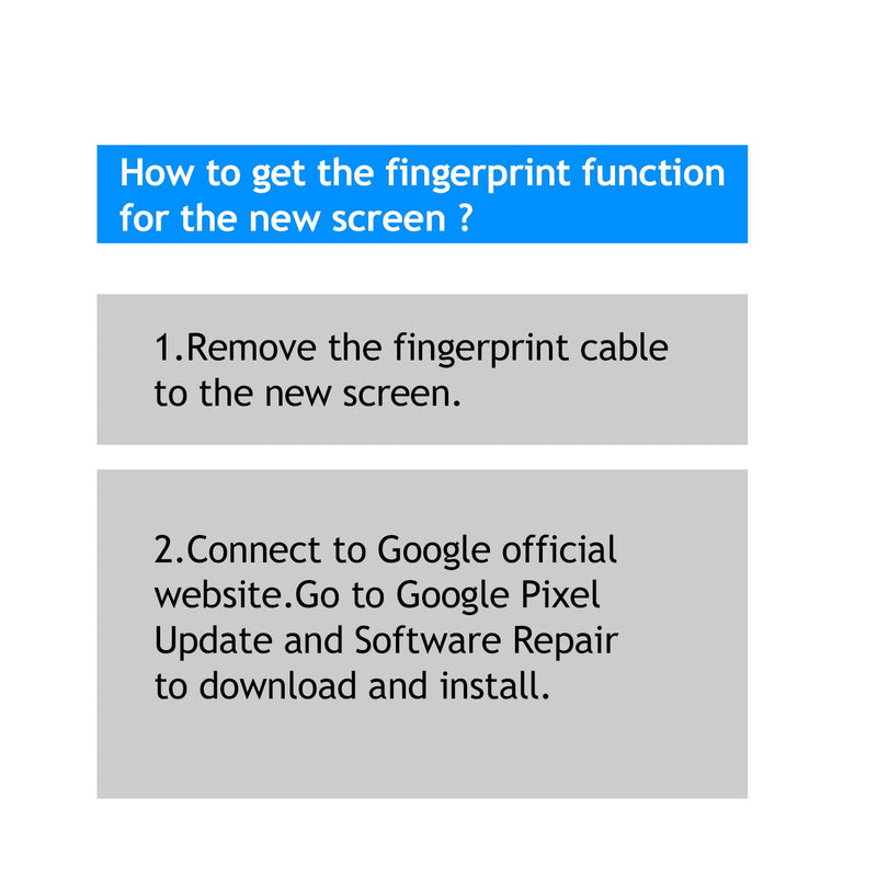 OLED for Google Pixel 6 LCD Screen Replacement for Google Pixel 6 LCD Display Touch Screen Display Assembly Repair Kits with Frame GB7N6, G9S9B16, G9S9B, GR1YH (Fingerprint Cable Transfer Required)