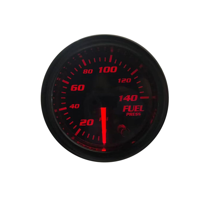 2-1/16" 52mm Fuel Press Gauge Tinted 7 Color 0-140 PSI Fuel Pressure Gauge Kit Includes Electronic Sensor