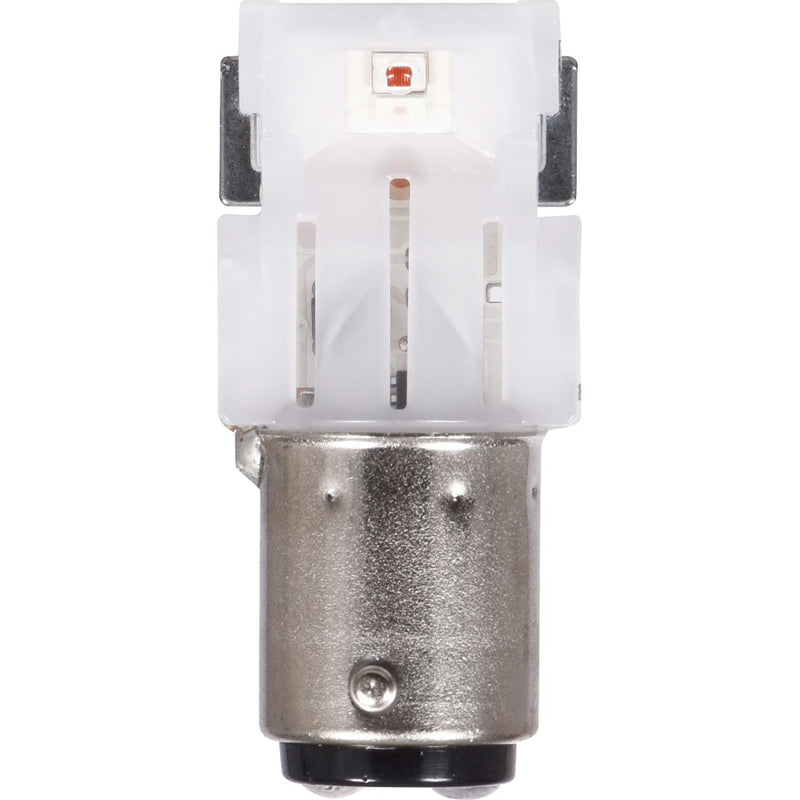 SYLVANIA - 2057 LED Red Mini Bulb - Bright LED Bulb, Ideal for Stop and Tail Lights (Contains 2 Bulbs)