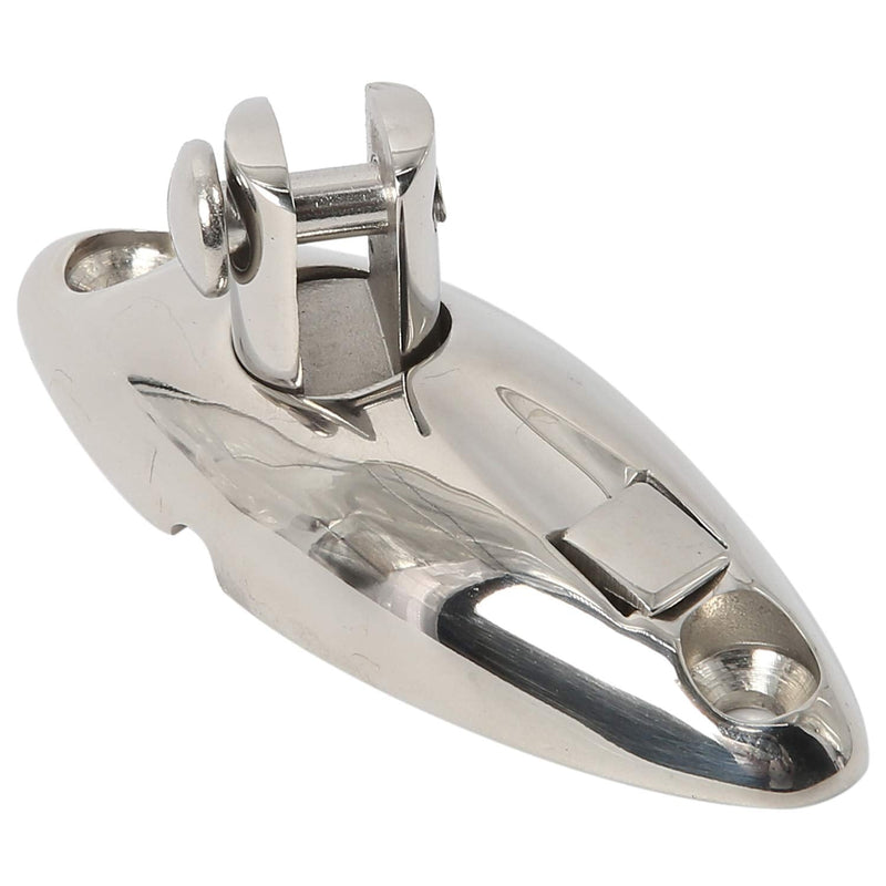 NovelBee 4 Pack of 316 Stainless Steel Quick Release Bimini Top Swivel Hinge Deck Side Mount Marine Hardware
