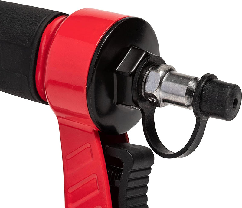 Arrow PT50 Oil-Free Pneumatic Staple Gun, Professional Heavy-Duty Stapler for Wood, Upholstery, Carpet, Wire Fencing, Fits 1/4”, 5/16”, 3/8", 1/2", 9/16” Staples , Red 1 Unit