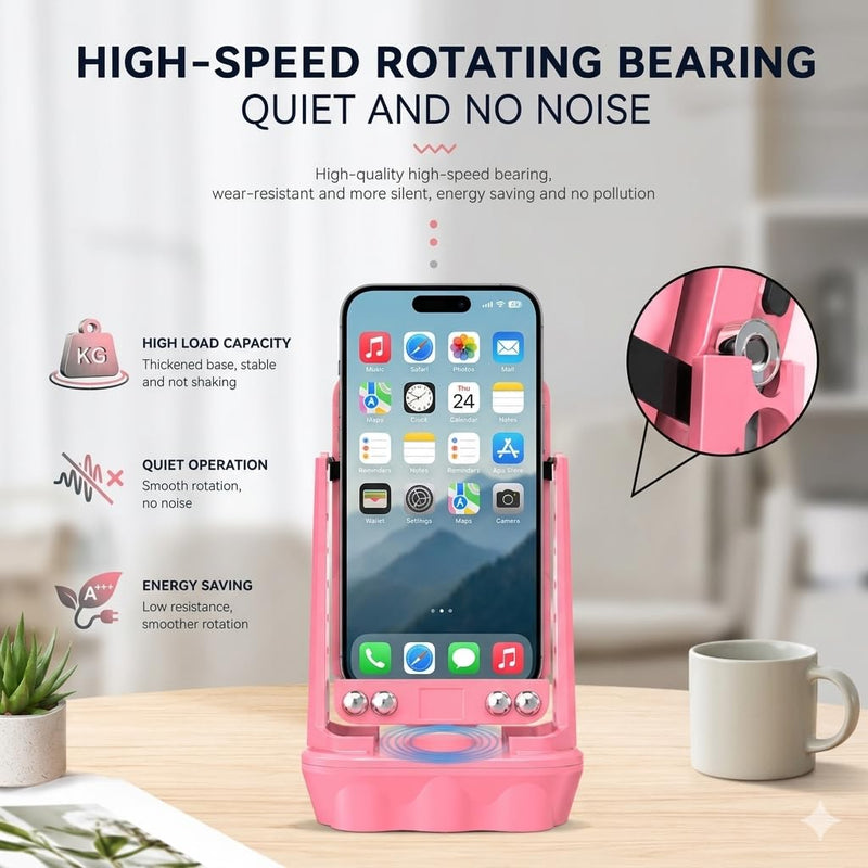 Step Simulator – Phone Swing Rocker, Compatible with Pedometer, Silent Version – Ideal for Egg Hatching, Step Counting – Auto Swing Step Accessory, Mechanical Watch Charging (Red USB Power) Red USB Power