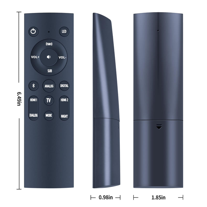 New Soundbar Remote Replacement Compatible for Klipsch Cinema 600 3.1 Sound Bar Home Theater System